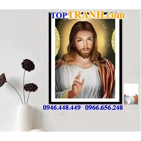 Tranh gắn đá chúa Jesu